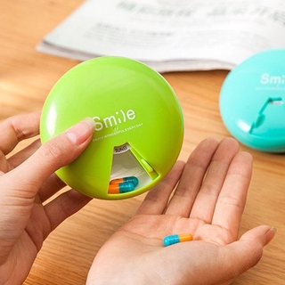 Hộp đựng thuốc mini dạng xoay tiện dụng cho du lịch