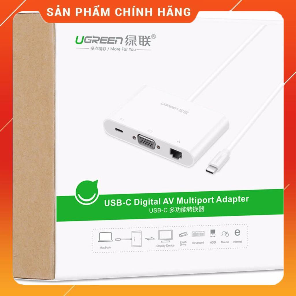 Cáp chuyển đổi USB Type C sang VGA + USB UGREEN 30439 dailyphukien