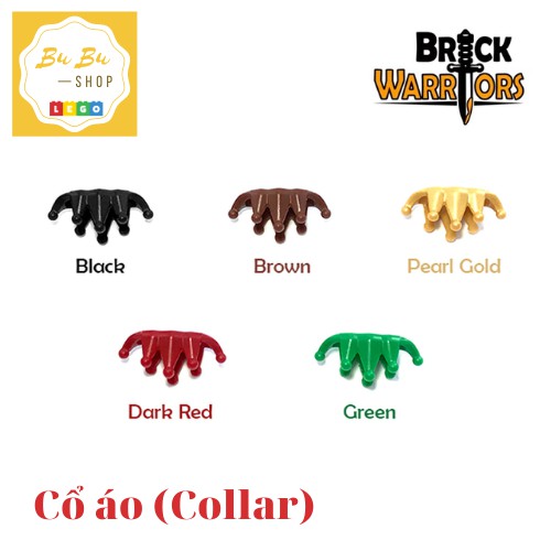 BrickWarriors - Phụ kiện cho nhân vật chú hề