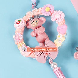 Vòng Treo Trang Trí Thủ Công Sáng Tạo Tự Trang Trí Keo Kem DIY Handmade