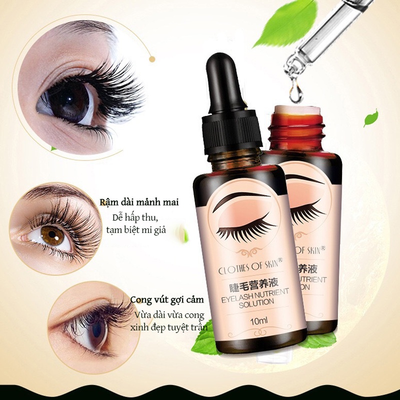 Serum Nuôi Dưỡng Lông Mi 30ml Không Dễ Nhòe Giúp Làm Dày Lông Mi