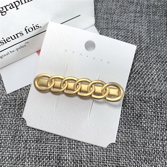 Kẹp Tóc Kim Loại Phong Cách Hàn Quốc Cho Nữ