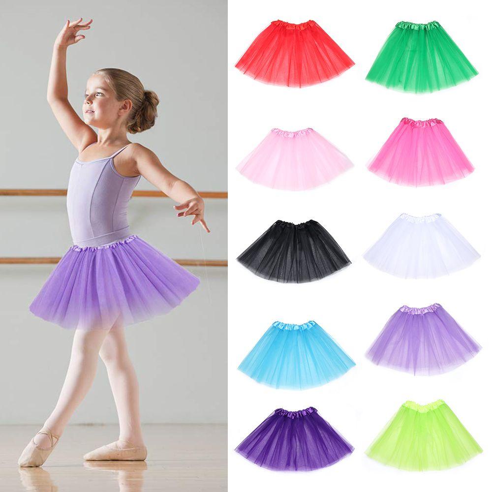 Chân Váy Xòe Tutu 3 Lớp Dành Cho Bé Gái