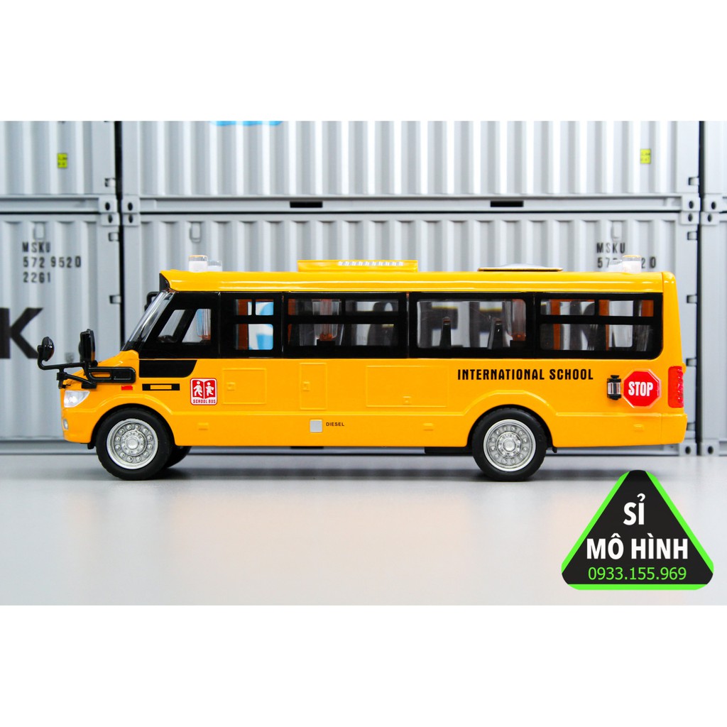 [ Sỉ Mô Hình ] Xe mô hình xe buýt school bus 1:32