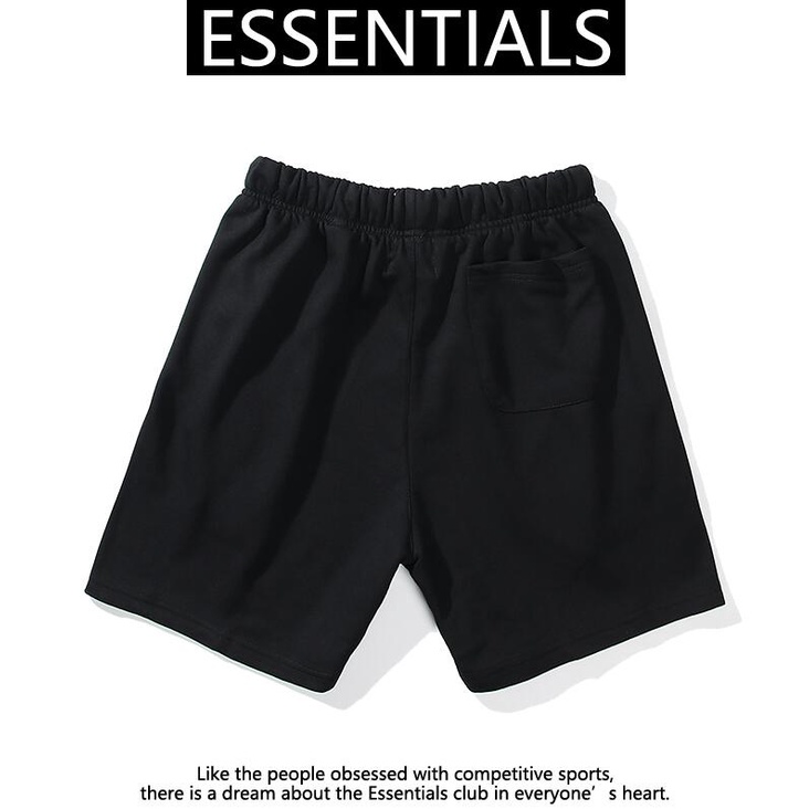 Quần short cotton phản quang thời trang unisex