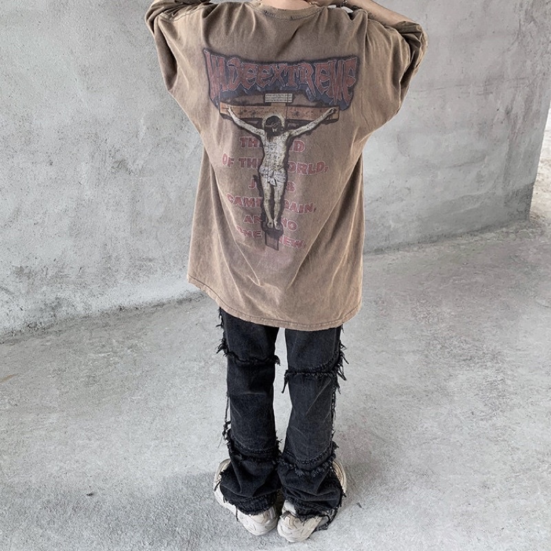 Áo phông wash dáng rộng JOC Brokeboiz chính hãng Made Extreme