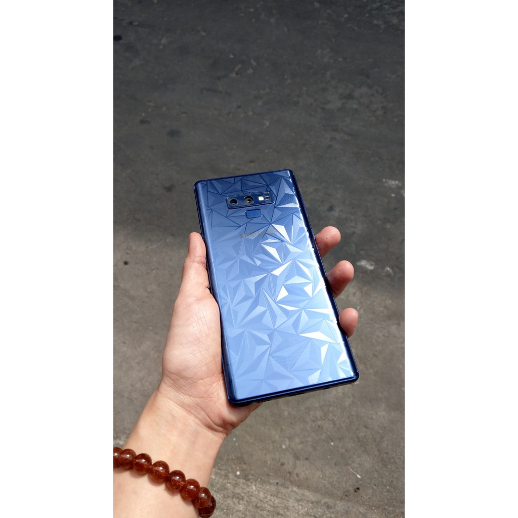 Dán lưng Samsung S7 Edge/S8/S8 Plus/Note 8/S9/S9 Plus/Note 9 3D kim cương