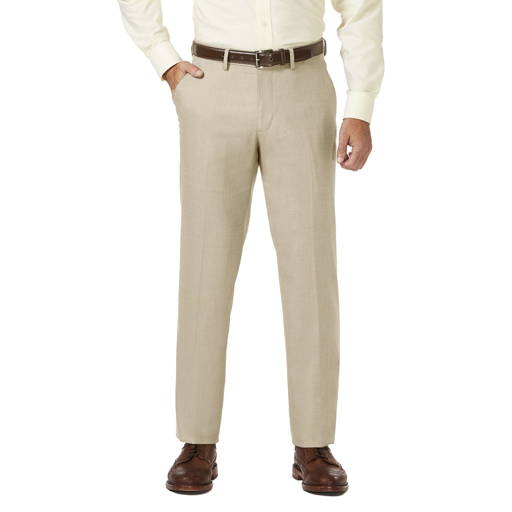 J.FERRAR - QUẦN TÂY NAM VĂN PHÒNG DÁNG SLIM FIT MÀU KEM VÀNG - 5533029 | BigBuy360 - bigbuy360.vn