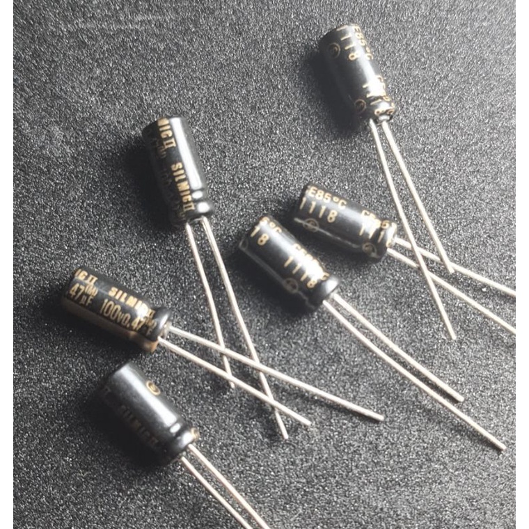 Tụ audio Elna Silmic II 0.47uF/100V