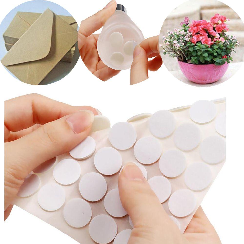 Cuộn 56 / 280 Miếng Dán Hai Mặt Tự Dính Hình Tròn Tiện Dụng