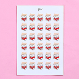 [Có sẵn] Sticker Động vật trang trí sổ (1 tấm)