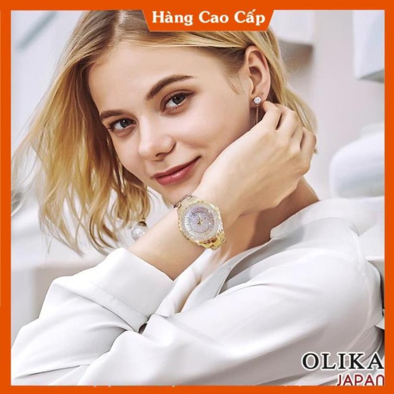 Đồng Hồ Nữ OLIKA Nhật Bản Đính Đá Sang Trọng, Chống Nước, Chính Hãng Nhật | BigBuy360 - bigbuy360.vn