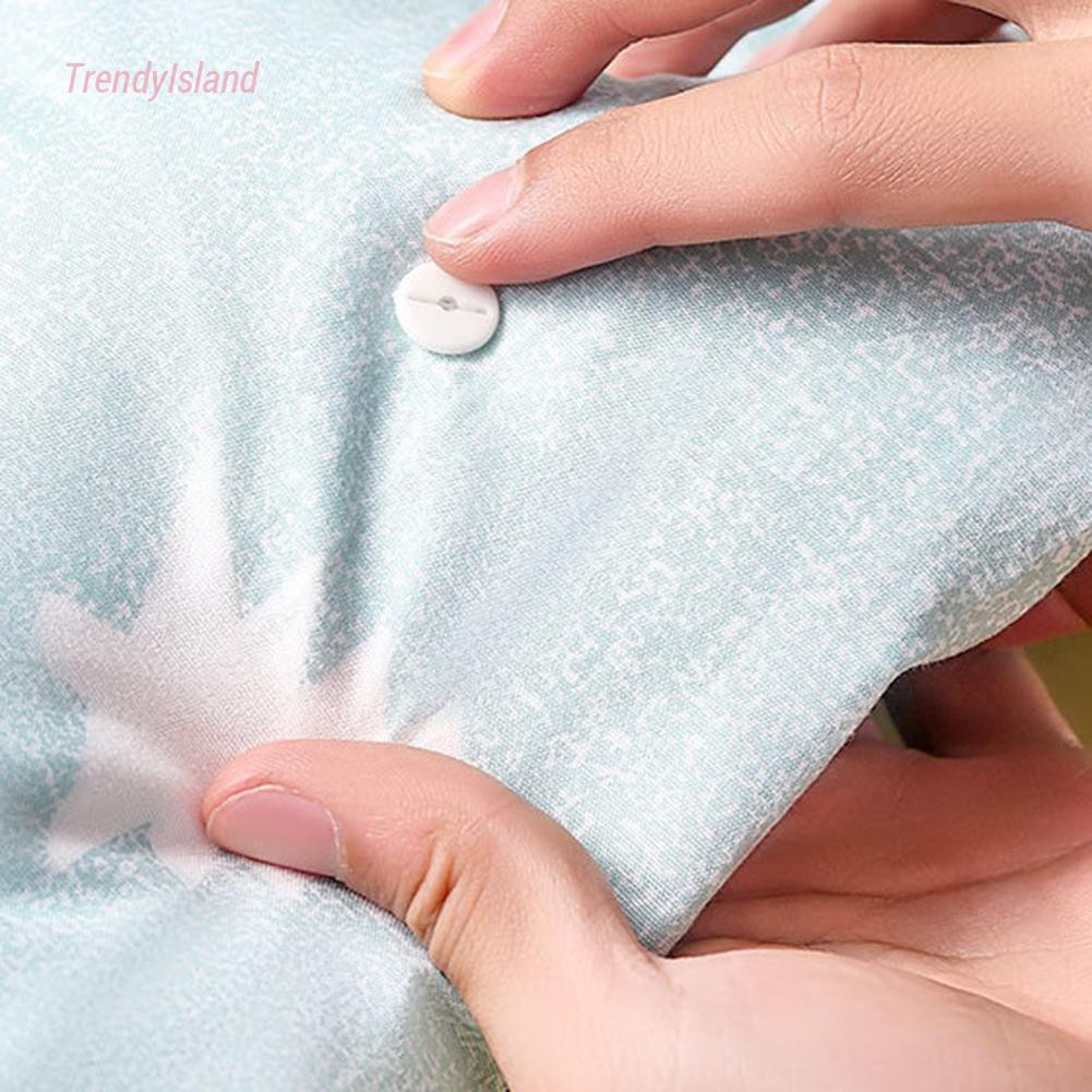 Portable Quilt Holder Anti-slip Bed Duvet Cover Sheet Fix Clips Safety Gripper Household Supplies