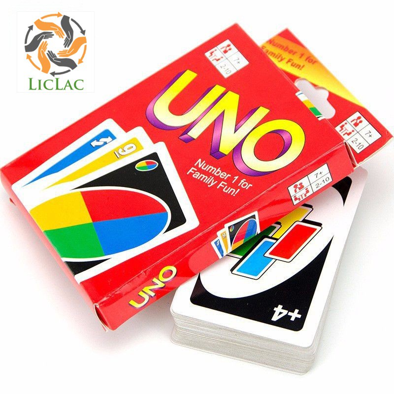 Đồ Chơi Bộ bài UNO 108 lá cơ bản - Loại Giấy Cứng