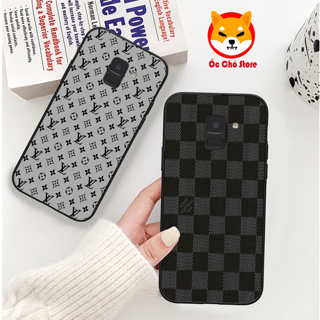 Ốp Samsung A8 2018 / A8 Plus / A8+ bộ hình nhãn hiệu thể thao , lv , gu.cci , ny cá tính sang trọng đẳng cấp