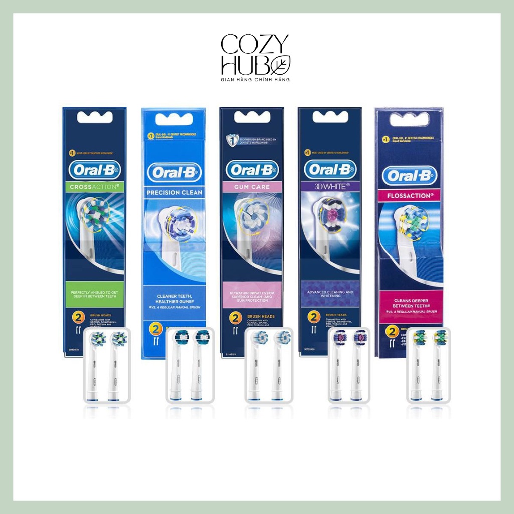 Set đầu thay thế bàn chải điện Oral-B