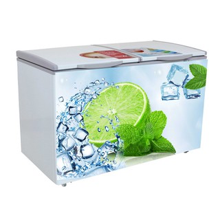 Miếng dán tủ đông - decal dán tủ đông không thấm nước mẫu hoa quả tươi mát