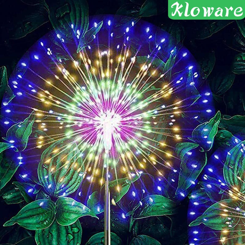 Đèn LED năng lượng mặt trời hình pháo hoa