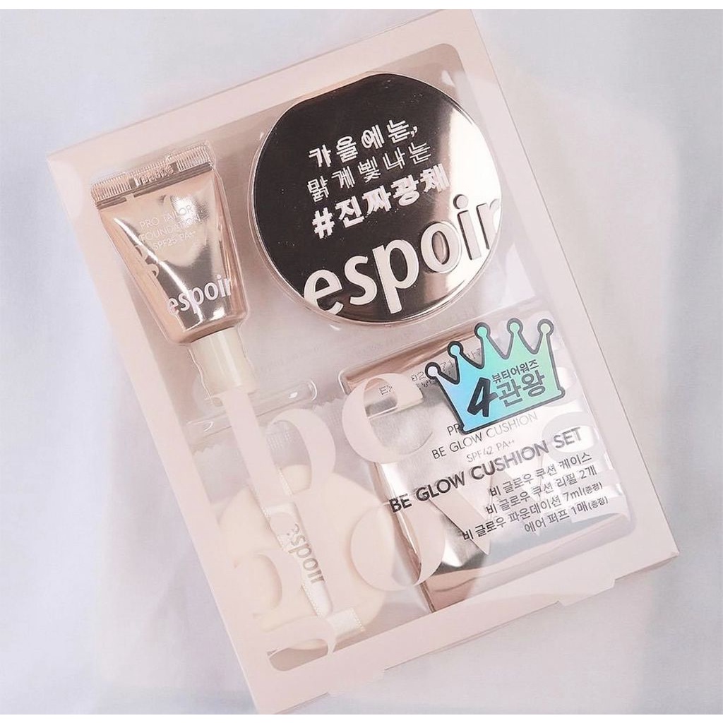 Set Phấn Nước & Kem Nền Espoir Be Glow Cushion Set | BigBuy360 - bigbuy360.vn