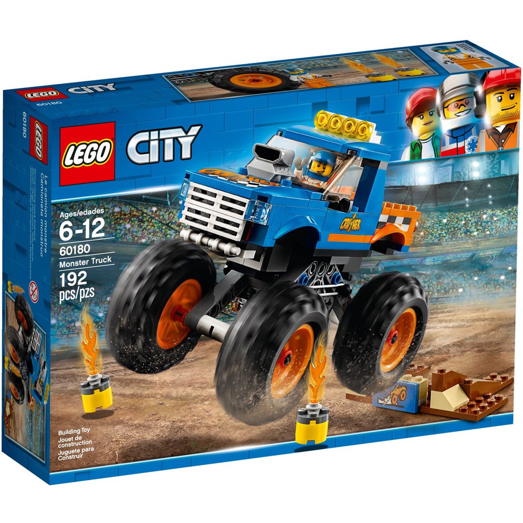 LEGO 60180 City - Xe Tải Quái Vật
