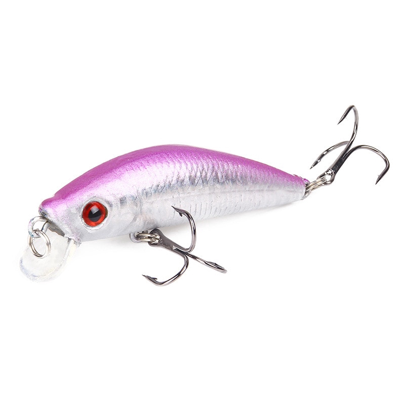 Mồi Câu Cá Giả Bằng Nhựa Cứng 7cm/8g 0.5-1.5m 3D