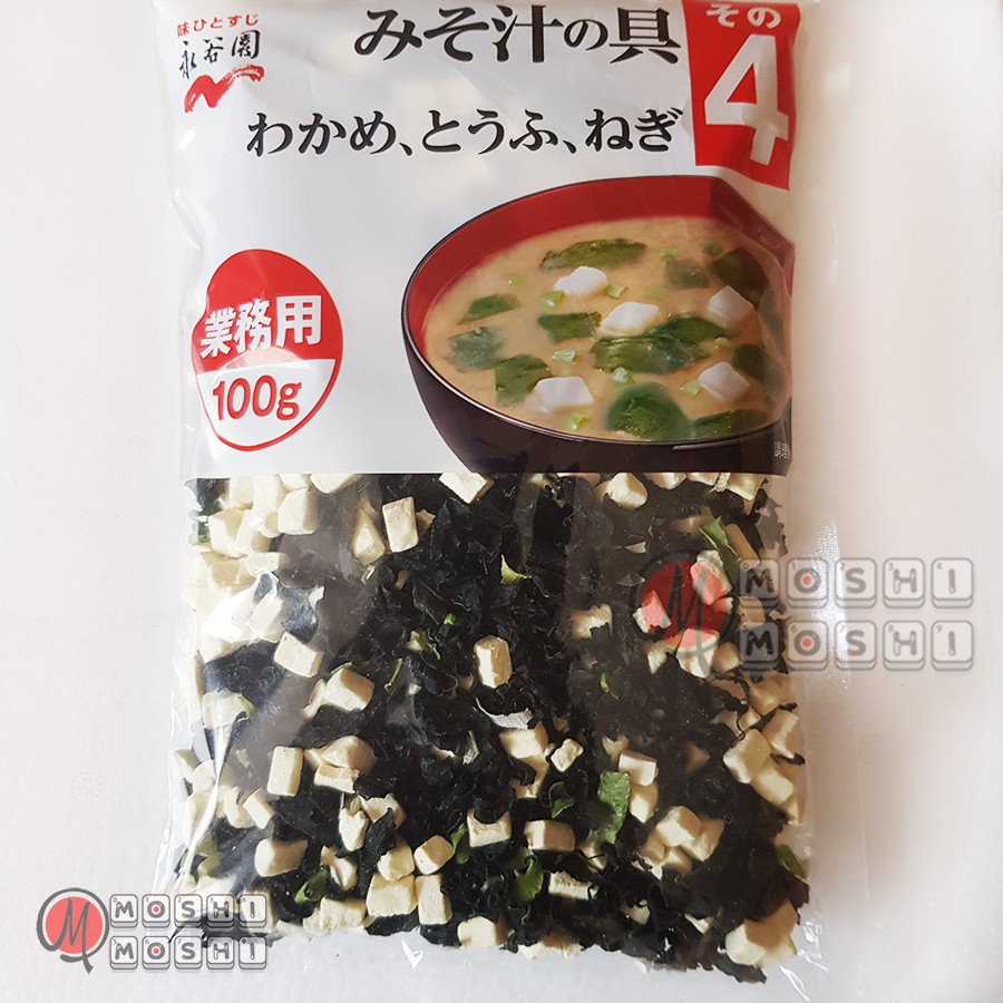 Nguyên liệu nấu súp miso 100gr