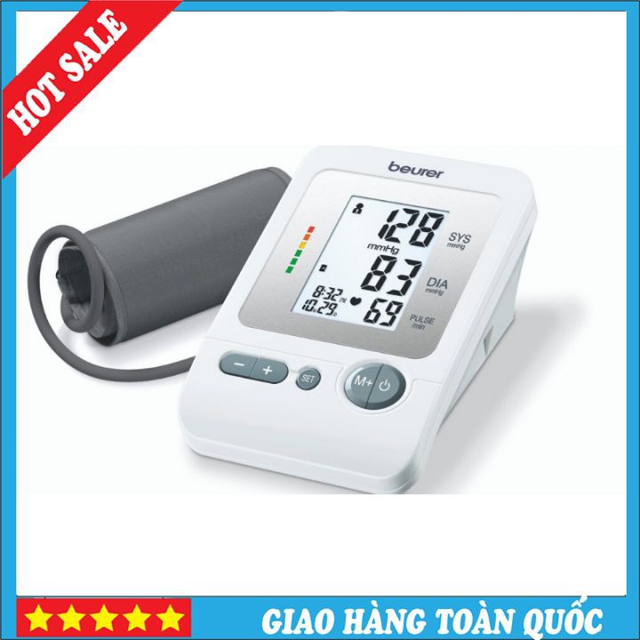 ❄️ CHÍNH HÃNG❄️ Máy Đo Huyết Áp Bắp Tay Tự Động Beurer Bm26
