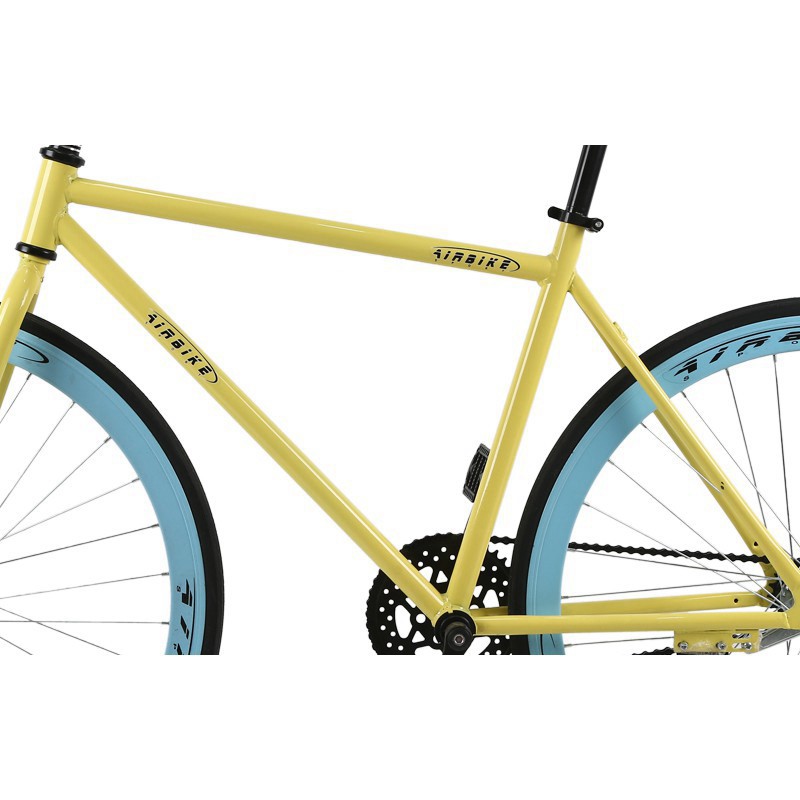 nakha123 Xe đạp Fixed Gear Air Bike MK78 (màu vàng)