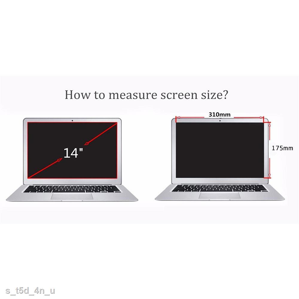 Sỉ số lượng lớn Miếng dán màn hình chống nhìn trộm 13inch 14inch 15.6inch cho laptop 16:9