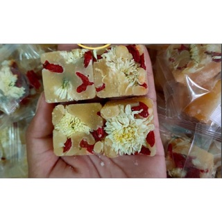 Viên trà hoa cúc đường phèn, kỷ tử 1kg 50~54 viên