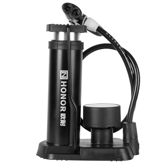 Bơm mini có đồng hồ áp suất - Bơm được xe đạp, xe máy, các loại bóng, phao
