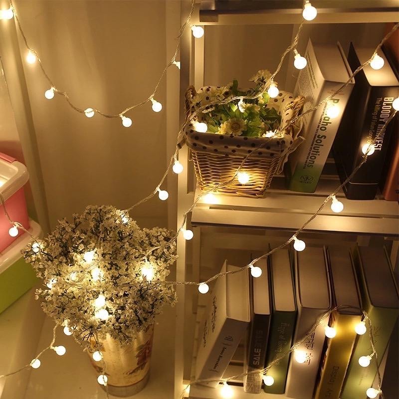 Dây Đèn Trang Trí Cherry Ball 3 Mét 20 Bóng (Sử dụng pin)