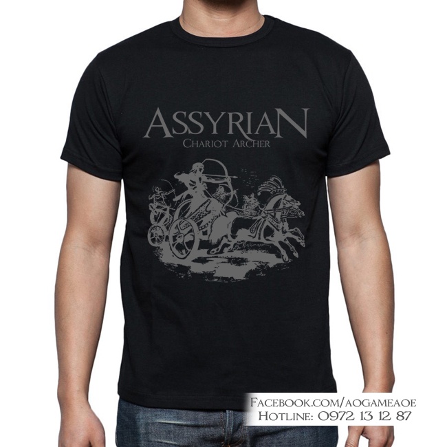 Áo game Aoe - Age Of Empires phong cách thời trang vải Cotton 65/35 (hàng sẵn)