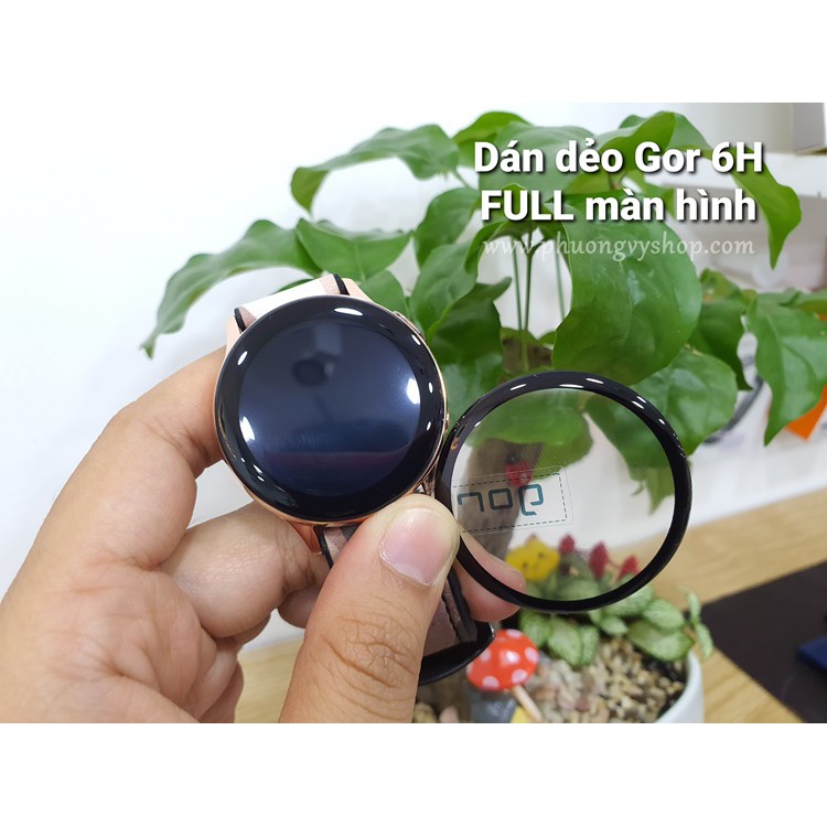 Dán dẻo 6H hiệu Gor full màn hình Galaxy Active 2 (40mm-44mm)