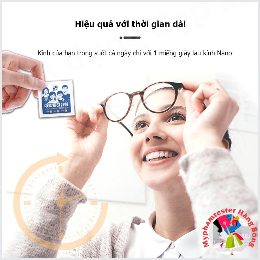 Khăn lau kính Nano chống bám hơi nước, lau sạch bề mặt các loại kính