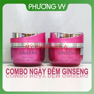 [SIÊU SALE] COMBO ngày đêm Ginseng Nhân Sâm, chuyên làm mờ nám, tàn nhang và dưỡng trắng da Hàn Quốc, mỹ phẩm Ginseng.