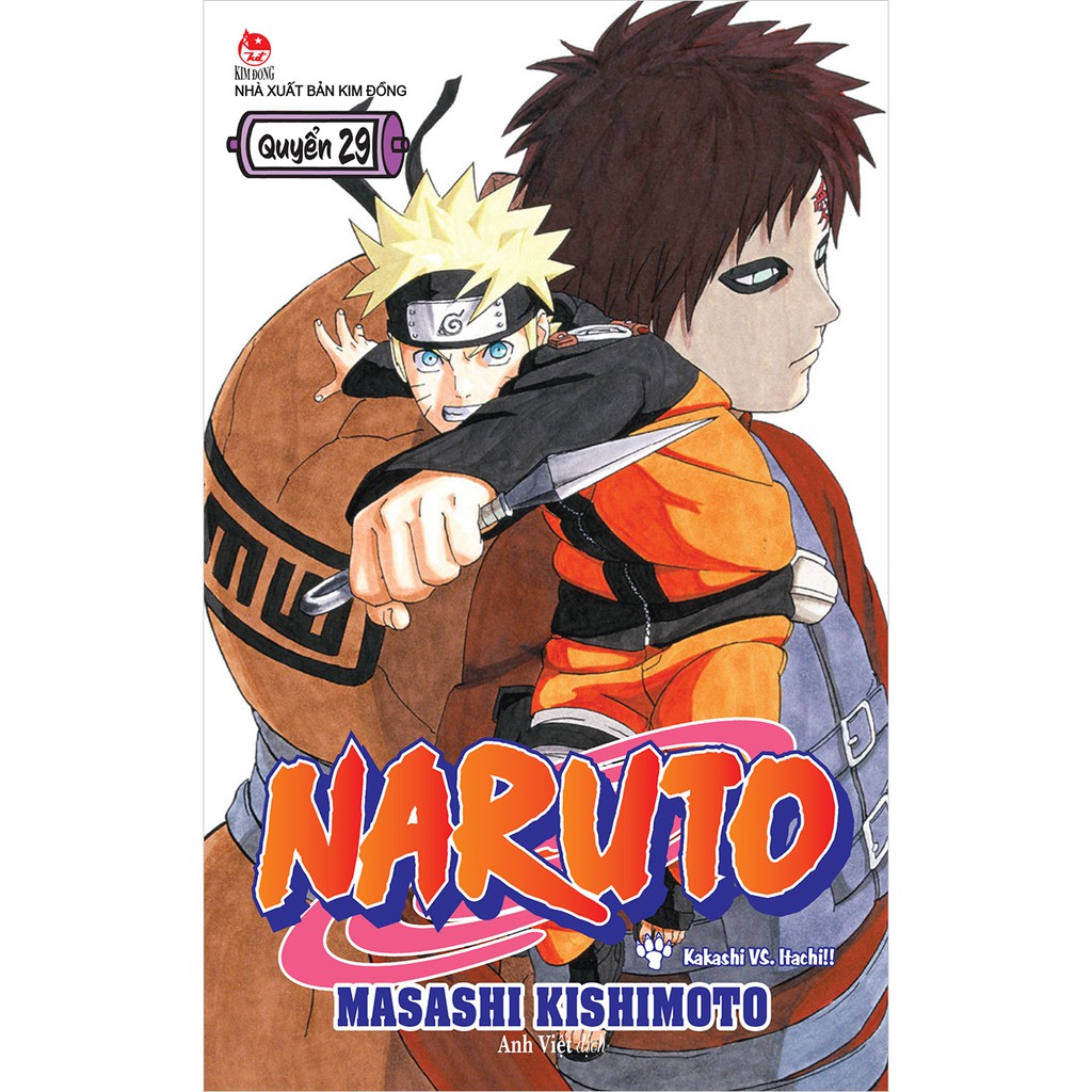 Truyện tranh Naruto tập 29 - NXB Kim Đồng