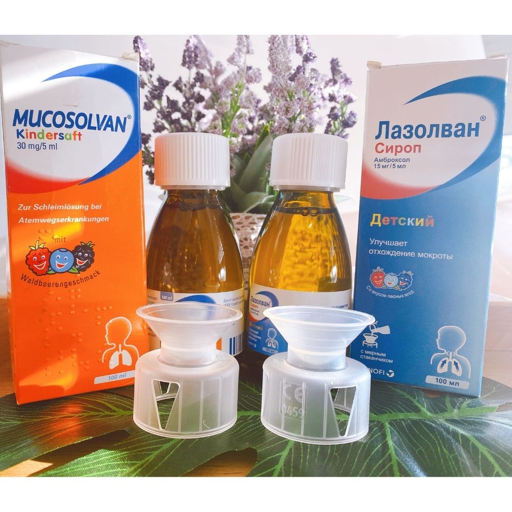 Siro chiết xuất thảo dược Mucosolvan 100ml Đức