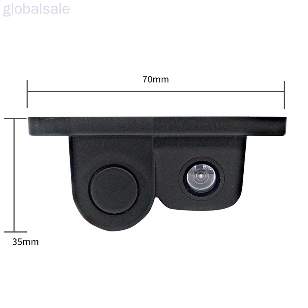 Camera cảm biến lùi xe hơi 2 trong 1