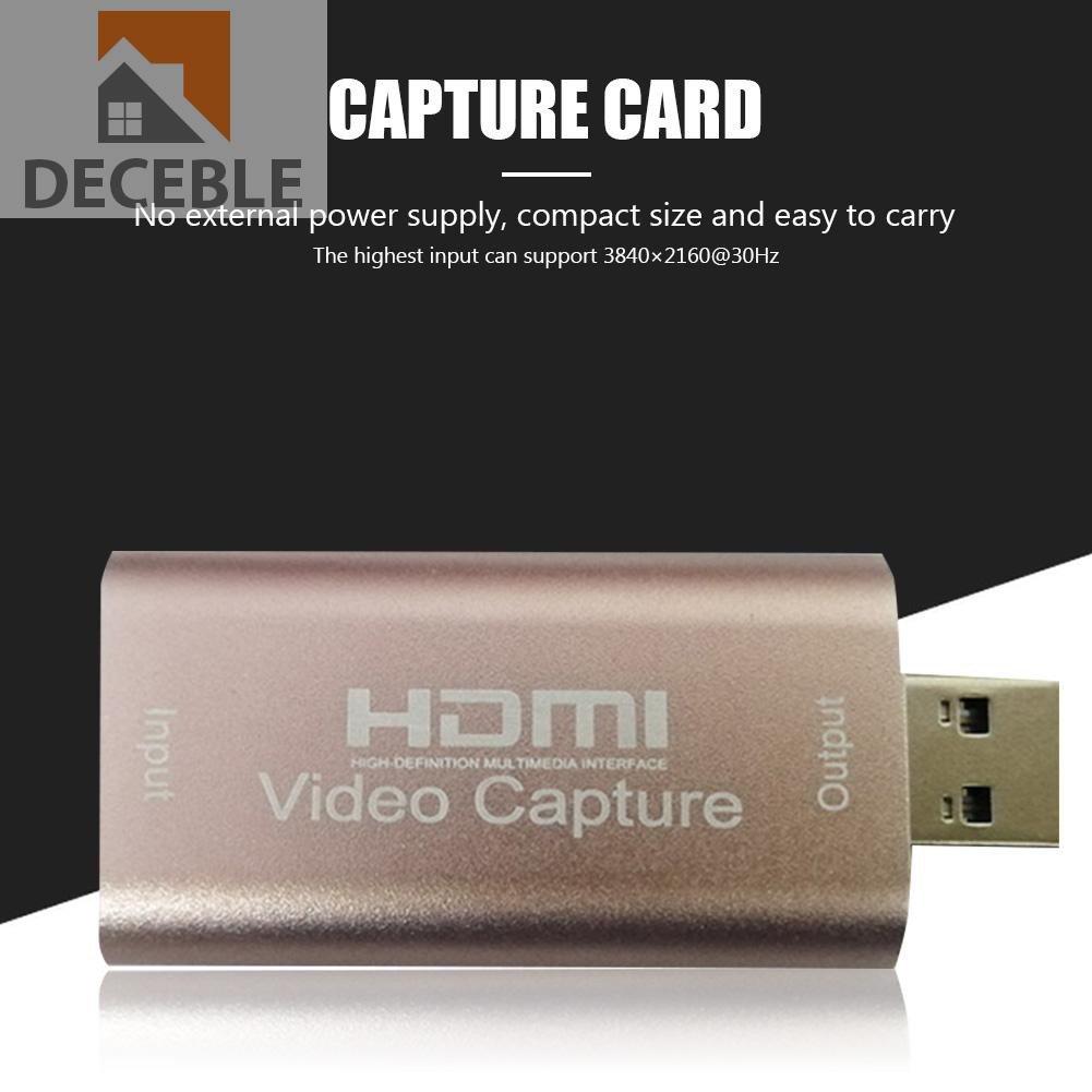 Thẻ Ghi Video 1080p Usb 2.0 Cho Phát Sóng Trực Tiếp | BigBuy360 - bigbuy360.vn