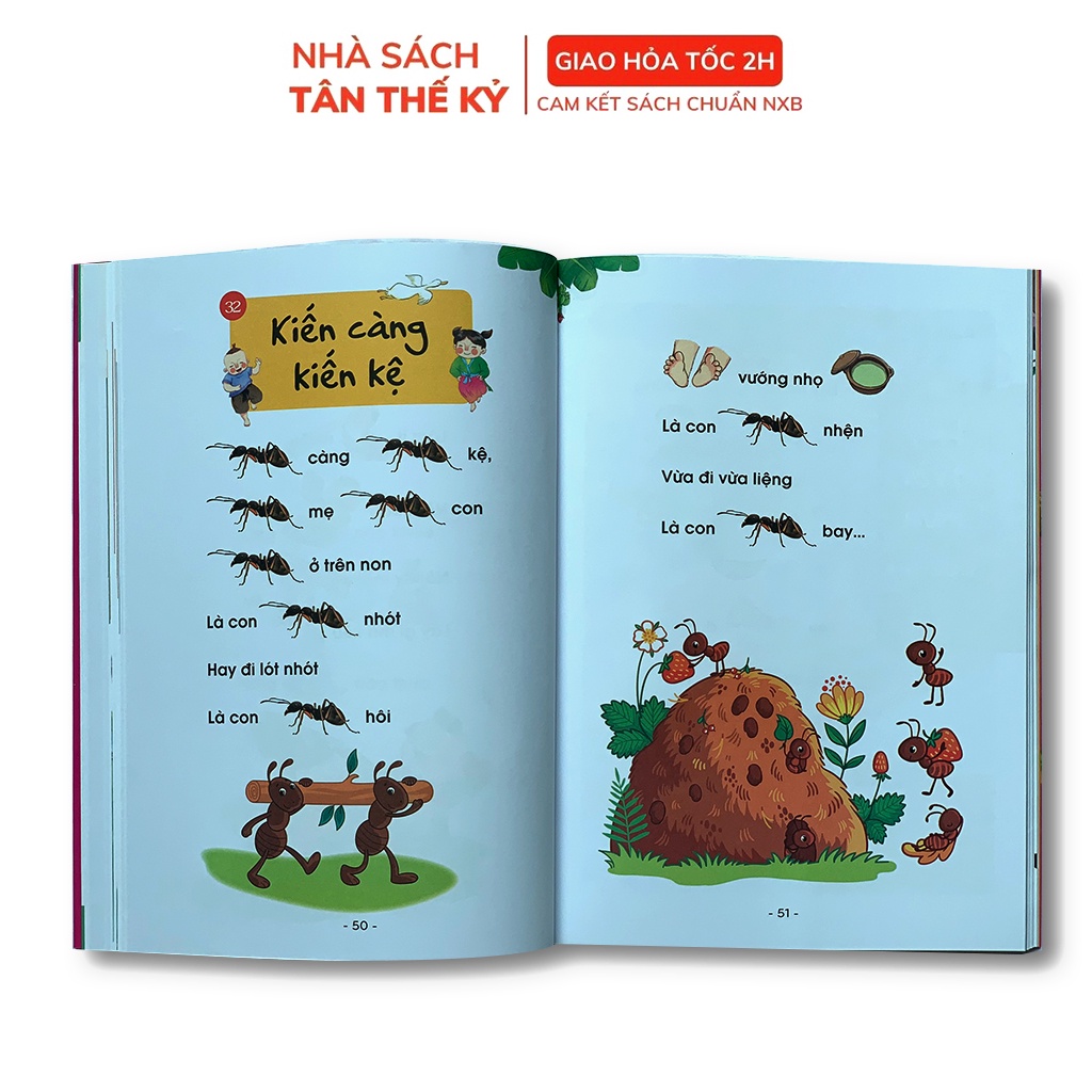 Sách - Combo Đồng dao tư duy hình ảnh cho bé tập nói tập đọc + Câu đố tư duy hình ảnh cho bé tập nói tập đọc