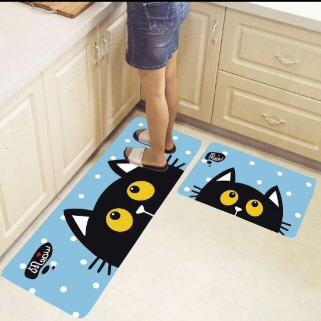Bộ 2 thảm bếp mẫu mới