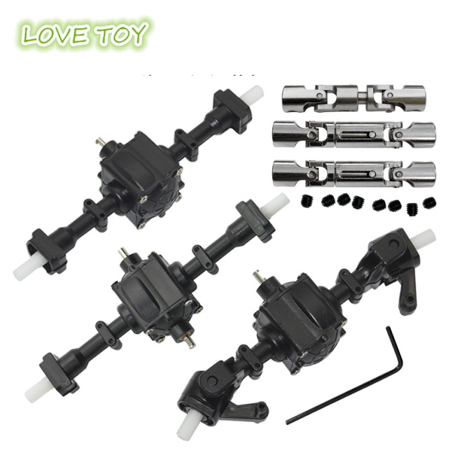 Set 2 Trục Truyền Động + 1 Trục Truyền Động Cho Xe Hơi Điều Khiển Từ Xa Fy004 Fy004A B-36 Mn-77 Q64 Q60 1 / 16 2.4g 6wd
