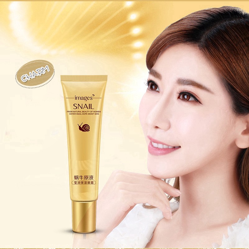 Kem IMAGES chiết xuất ốc sên và hyaluronic axit giúp loại bỏ quầng thâm và sưng quanh hốc mắt | BigBuy360 - bigbuy360.vn