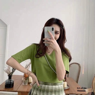 Áo crt cổ tim (KA/KT/TR)