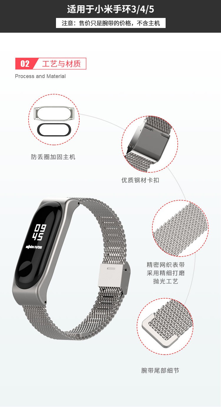 Vòng Đeo Tay Thông Minh Xiaomi Mi 4 Band 3 Nfc Phiên Bản 5