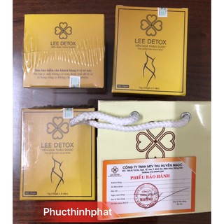 Viên thảo dược giảm cân lee detox