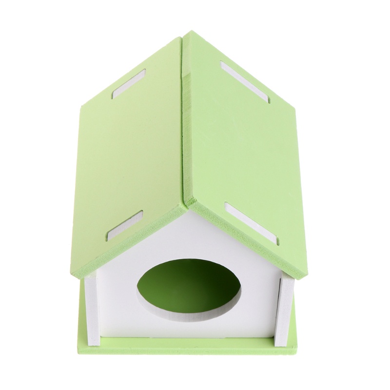 Tổ ngủ bằng gỗ cho thú cưng nhỏ chuột hamster/sóc