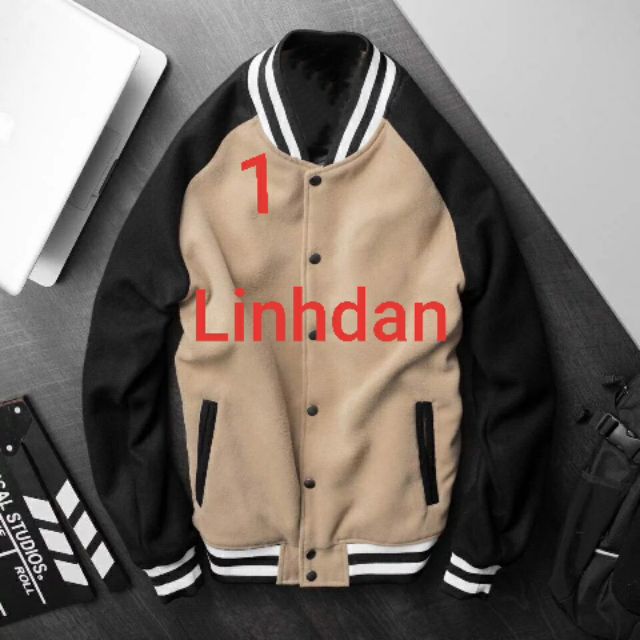 Áo khoác bomber thun nỉ cao cấp hình thật | BigBuy360 - bigbuy360.vn