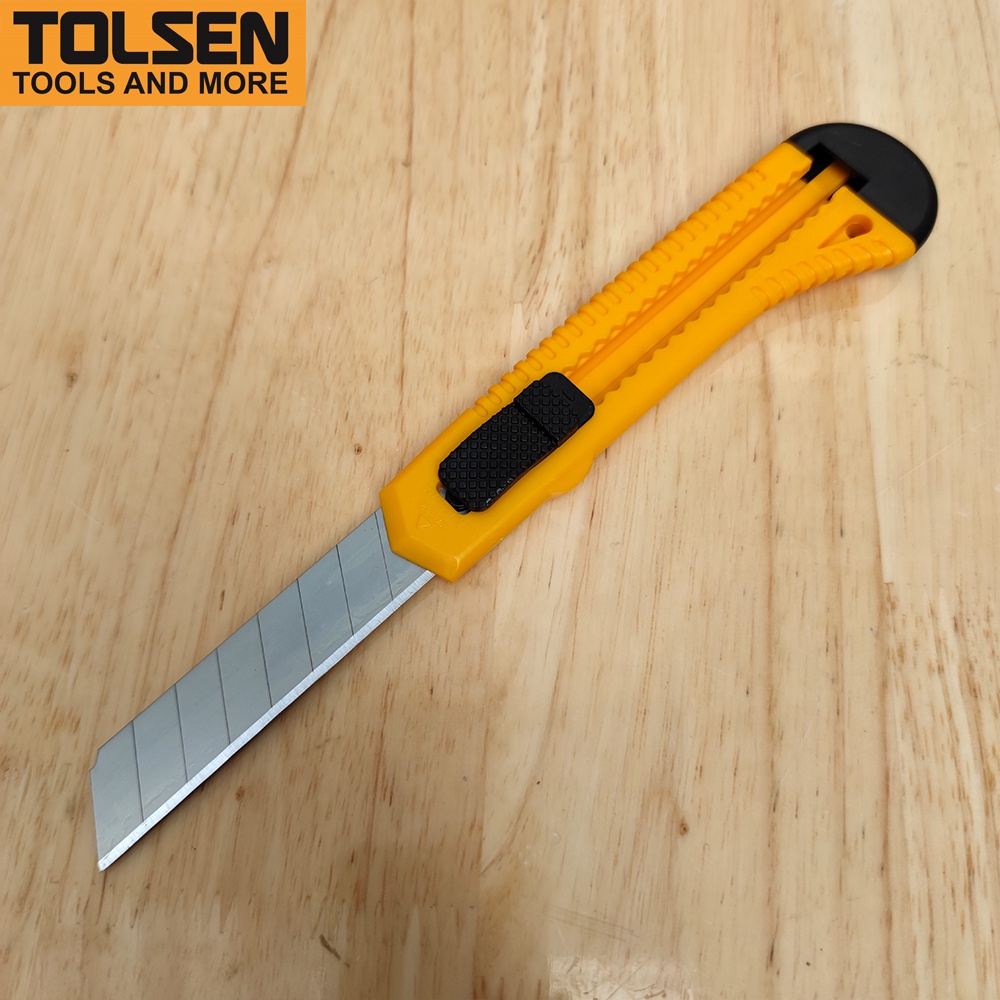 Dao rọc giấy 18mm 100mm TOLSEN Snap-off Blade Knife 30000